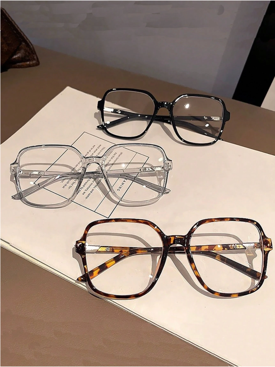 Lunette anti lumière bleue Oversize Retro