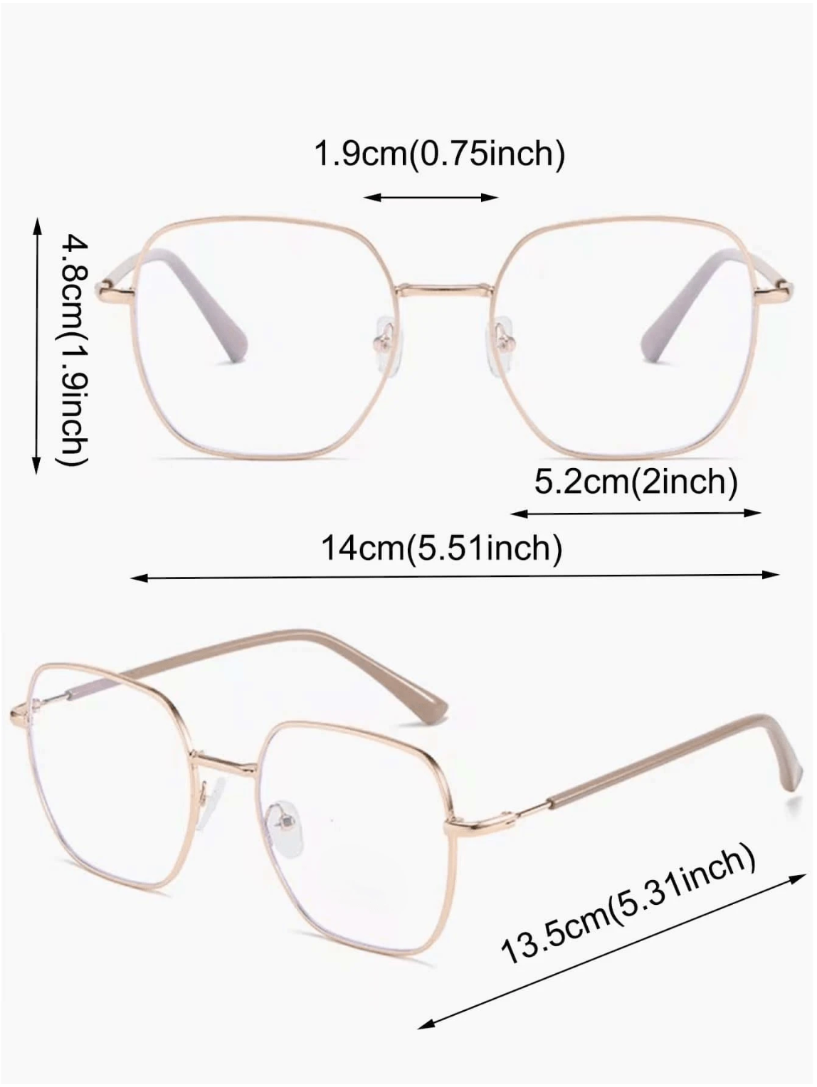 Lunette anti lumière bleue marron