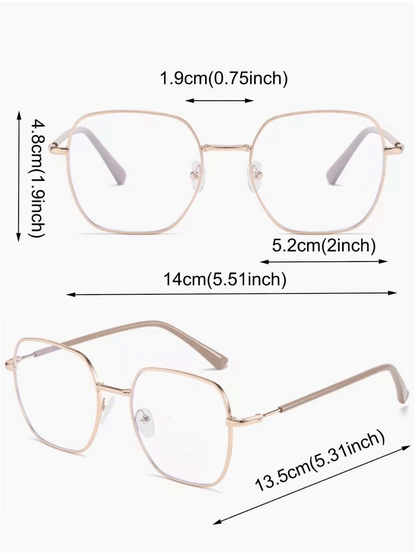 Lunette anti lumière bleue marron