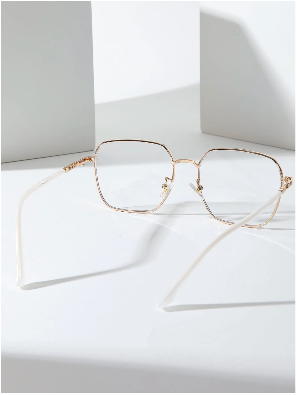 Lunette anti lumière bleue monture blanche