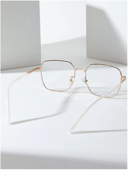 Lunette anti lumière bleue monture blanche