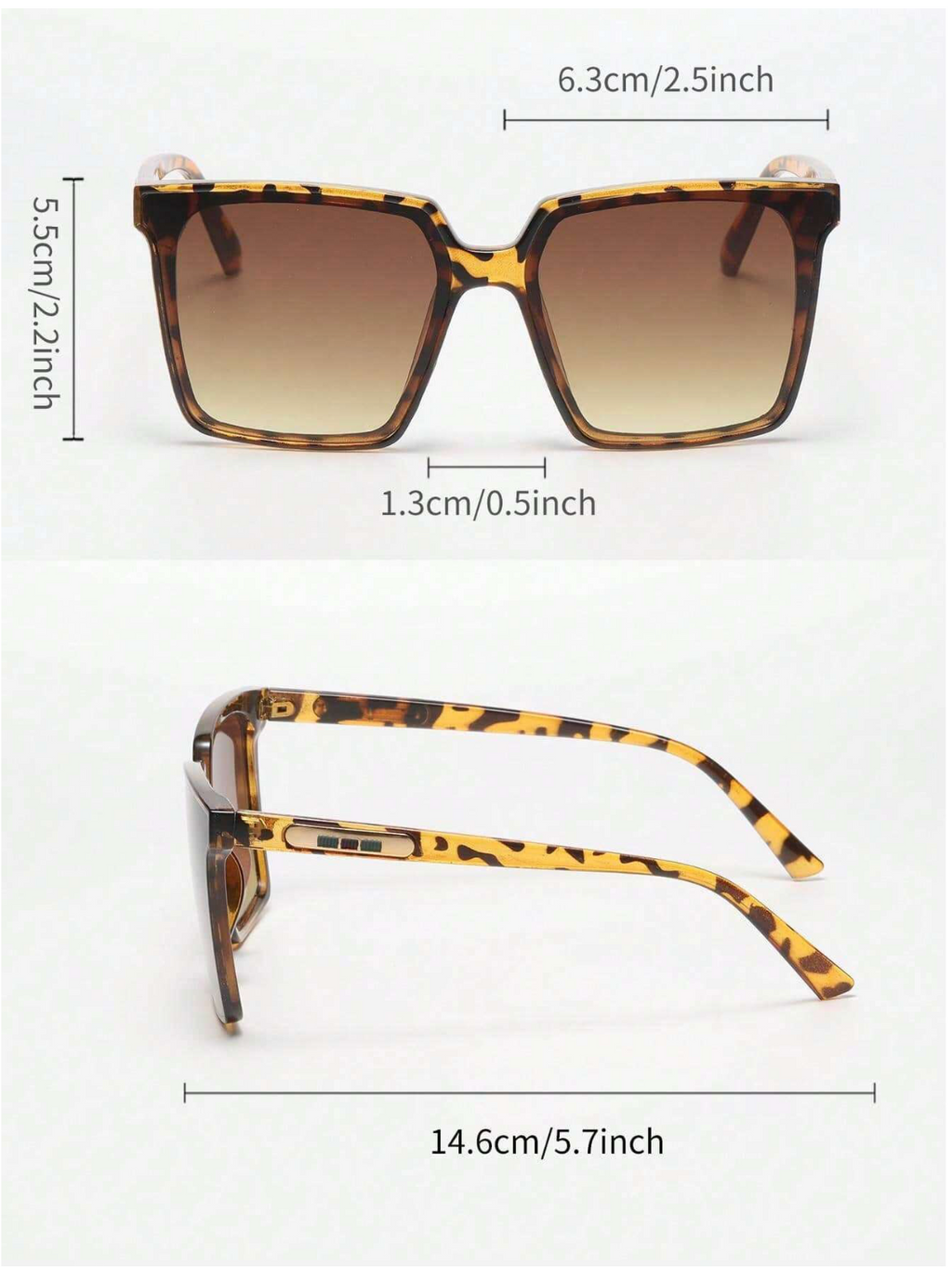 Lunettes de soleil Léopard