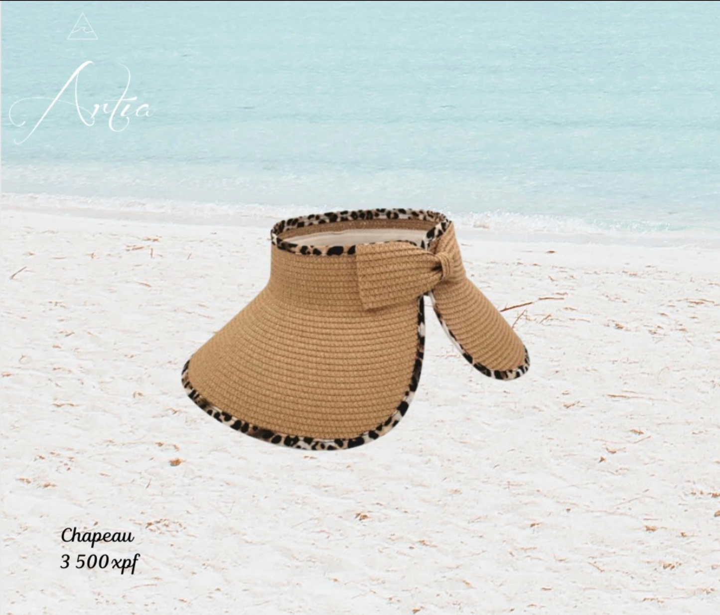 Chapeau Visière Ajustable – Bordure Léopard