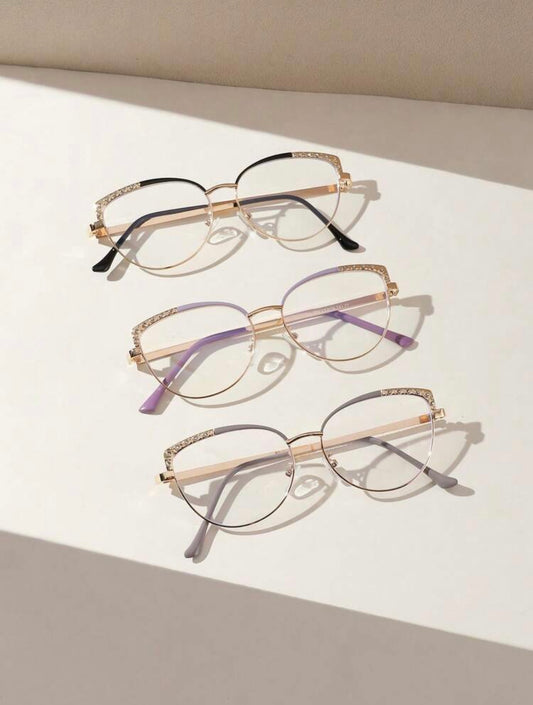 Lunette Anti Lumière Bleue style Cat eye minimaliste